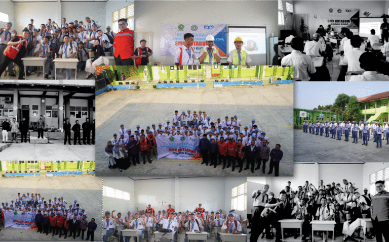 Pelatihan Berbasis Kompetensi K3 Umum oleh Kita Kompeten di SMK Kutabumi 1 Kabupaten Tangerang